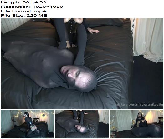 Mistress Mika Elite  Worthless Worm Vs My Nylon Ass preview