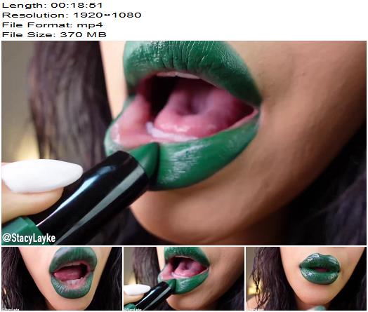 Stacy Layke  GREEN LIPS preview