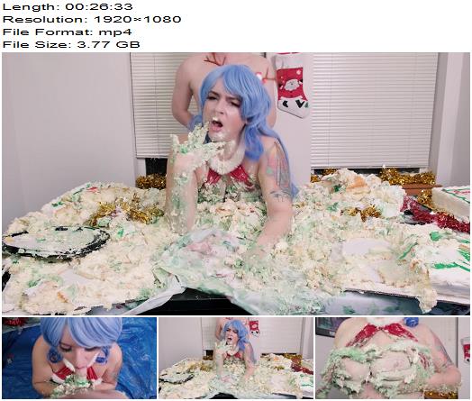 AmyFantasy  Christmas Ganyu cake sitting and fucking extravaganza preview