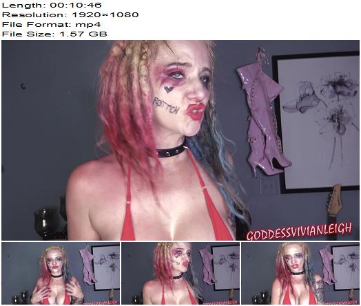 Domina Land  Harley Quinn Makes you her toilet preview
