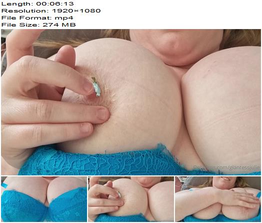 Giantess Julie  Breast Play Time preview