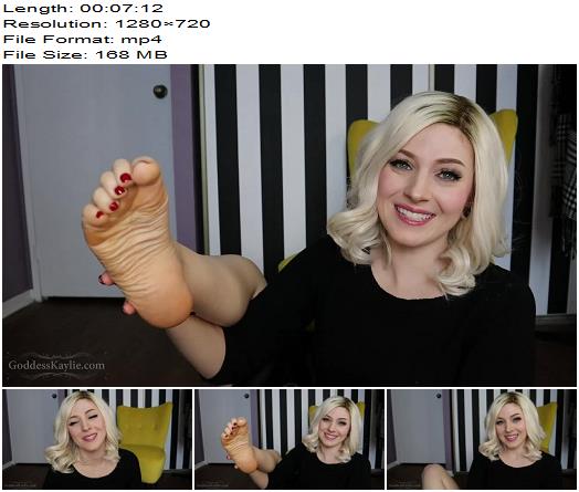 Goddess Kaylie  Your Foot Fetish is Pathetic and Hilarious preview