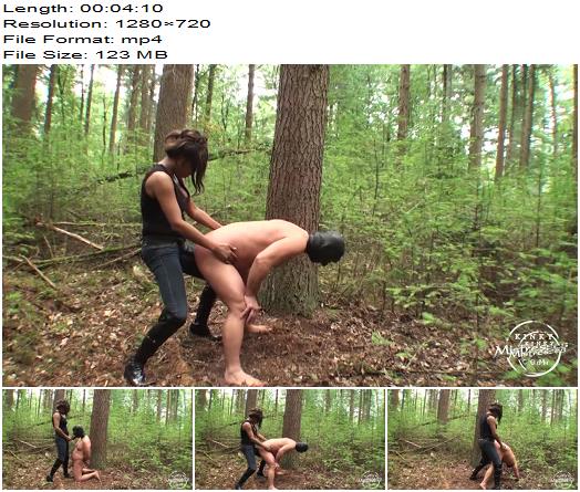 KinkyMistresses  Pegging In The Forrest preview