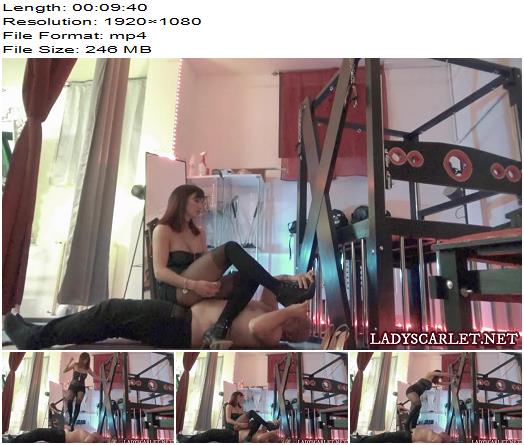 Lady Scarlet Trampling with heels preview