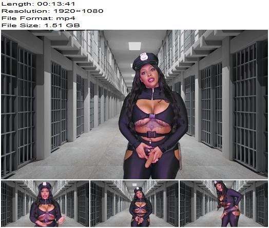 Miss Monica Wolf  New Prisoner becomes bottom cum hole in prison POV preview