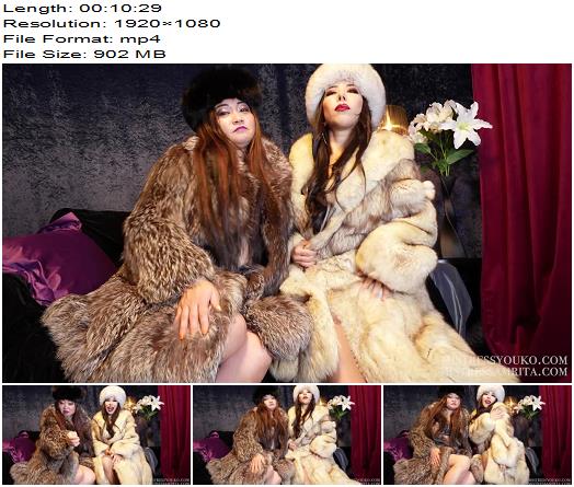 Mistress Amrita  Double fox fur Japanese goddesses preview