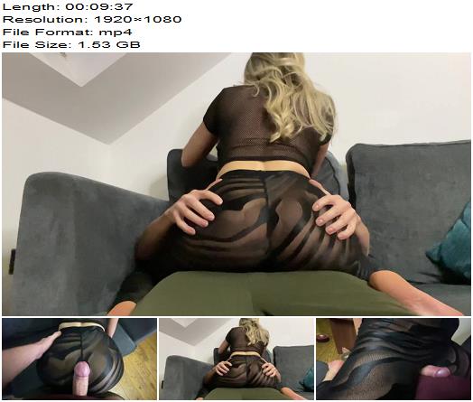 Mr and Mrs Jizz  Grinding and Dry Humping in SeeThru Nylon Yoga Pants preview