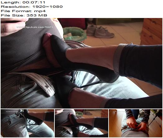 Sinner Fetish Store  Cock teasing with and without jeans preview