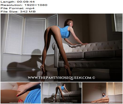 The Pantyhose Queen  Lady Angelica  Modeling CDR Pantyhose preview