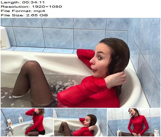 WetLive  My bath is full wetlook of bliss and happiness  Im ready preview