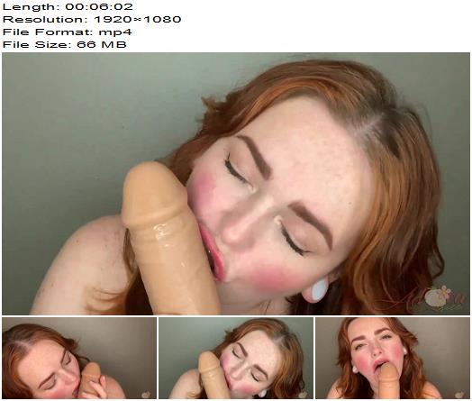 Adora bell  Sensual Red Lipstick Blowjob preview