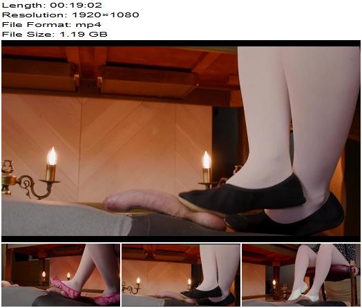 Dominant Femine  Dick And Balls Meet  Gyms Slippers preview