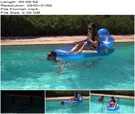 LadyAnnabelle666  SWIMMING CBT WITH MY POOL BOY preview