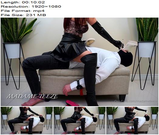 Madame Teeze  Shoe Cleaning Humiliation preview