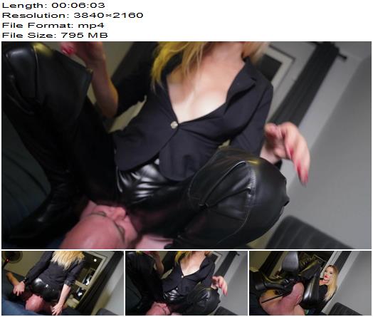 Strapwoman  Face Sitting In Leather Leggings 4K preview