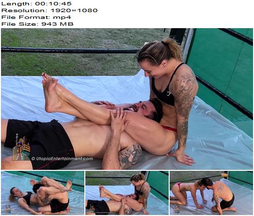 Utopias Sexy Mixed Wrestling  Dominated by ThunderSkye  Topless preview