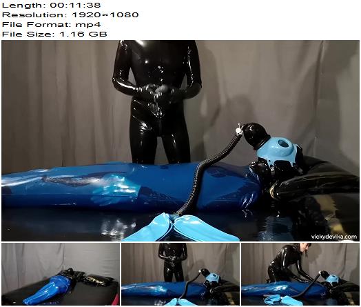 VickyDeVika  Blue Latex Case preview