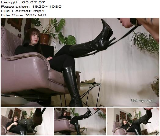 Boot Heel Worship CBT Humiliation  Love My Leather Boots preview
