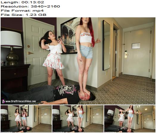 Brat Princess 2  Alex and May  Face Standing Competition 4K preview