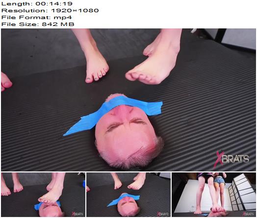 Bratty Foot Girls  Josie Jo and Valerie Hex  REAL Stink 9 preview