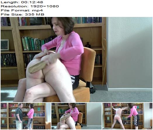 Dana Kane Spanks Caught with Masturbatory Material in the Library preview