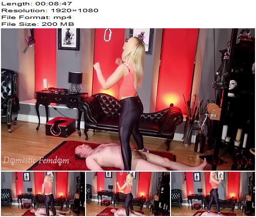 Domestic Femdom  Femdom Workout  Trampling And Squats preview