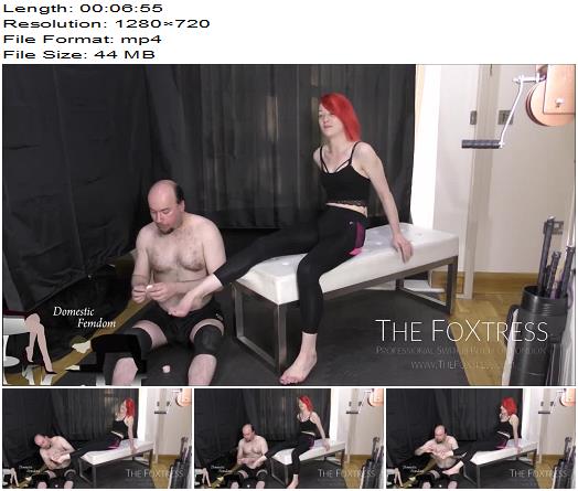 Domestic Femdom  Rub My Feet With My Sweaty Socks In Your Mouth preview