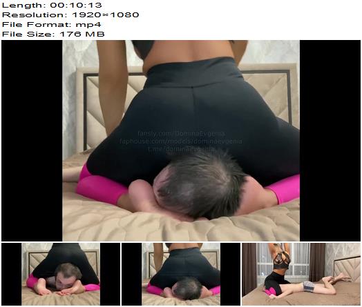 Domina Evgenia  The slave is between my ass and my feet preview