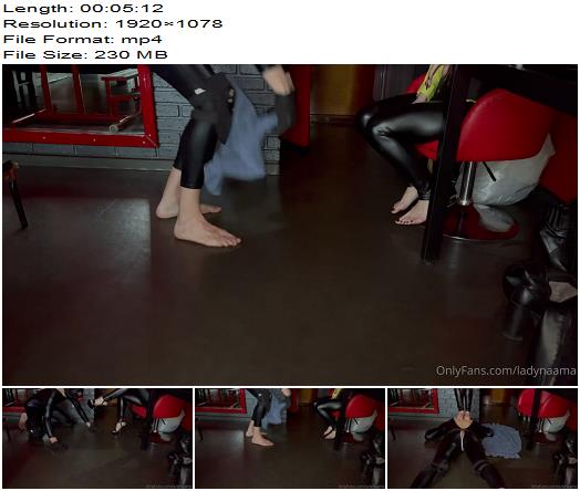 Goddess Naama  Foot Fetish Session With Saracensub Went Great preview