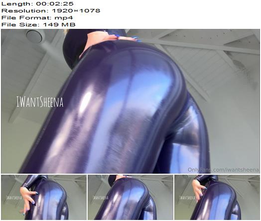 IWantSheena  Jerk Off to My Shiny Ass preview