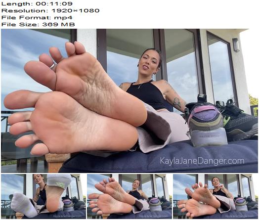 KaylaJaneDanger  The Smelliest Foot Worship  JOI preview