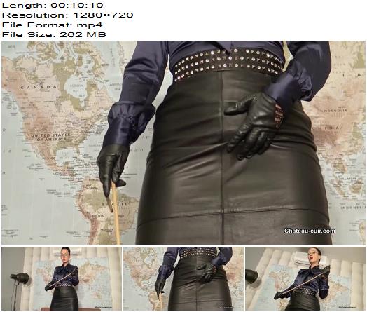 Kinky Leather Clips  Leather governess JOI  Fetish Liza preview