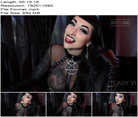 Lady Vi  Vamp  Immortal Enslavement  SATANATRIX CHURCH OF SATANATRIX preview