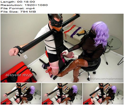 Madame Teeze  Edging And Denying My Bound Puppy preview