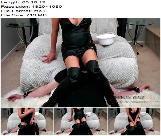 Madame Teeze  Using My Slaves Face As A Chair preview