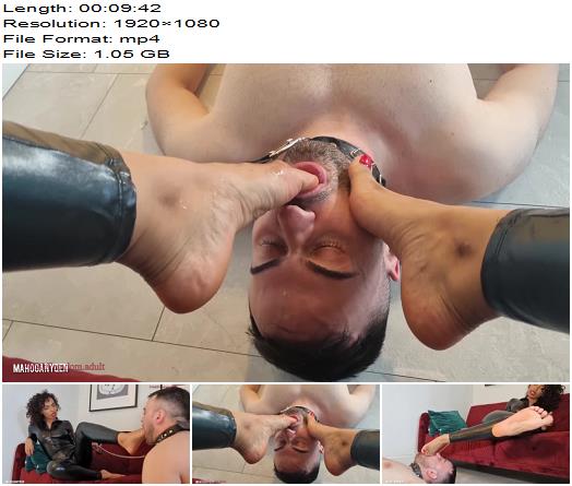 MahoganyQen  Foot Gagging Training with Virgin Simp preview