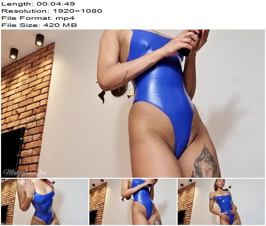 MahoganyQen  Make It Shiny Latex Tease preview