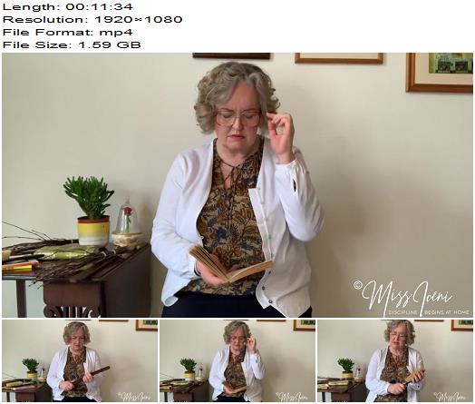 Miss Iceni  At Home with Miss Iceni Discipline in the home with Carol Neumark POV preview