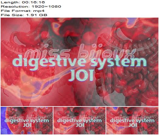 Mistress Bijoux  DIGESTIVE System JOI HD Visualizer preview