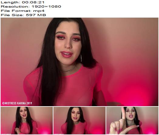 Mistress Karina  10 Signs That Youre A LOSER preview