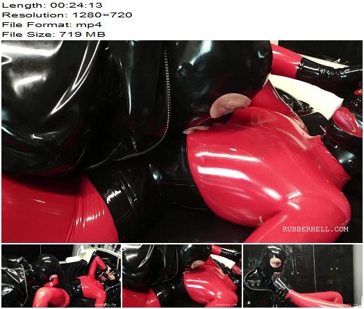 RubberHell  latex fetish clips Full latex body and pussy worship licking v150 preview