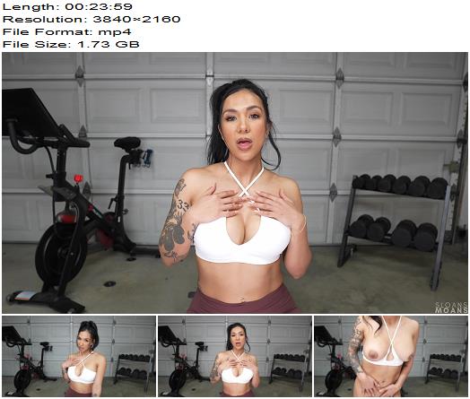 Sloansmoans  Gym Booty Latina JOI preview