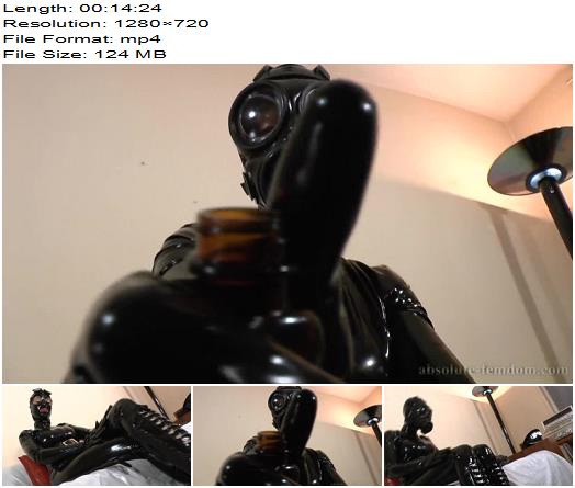 AbsoluteFemdom  Total Rubber Goddess Worship Part 1 preview