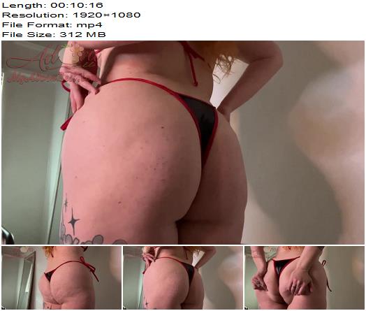 Adora bell  Goth Bikini Ass Worship preview