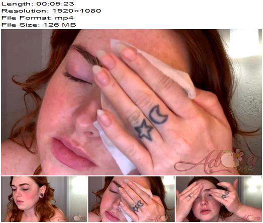 Adora bell  Removing My Makeup Face Fetish preview