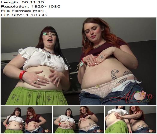 Adora bell Showing off our Bellies w Ami Mercury preview