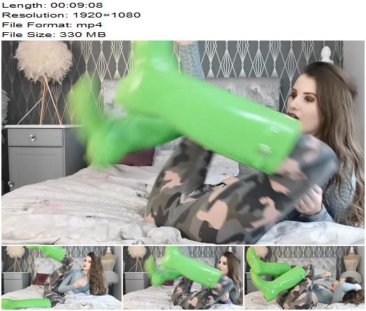 Brook Logan Green Hunter Wellies JOI preview