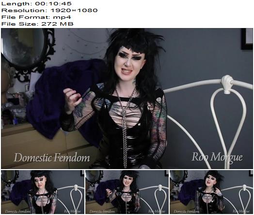 Domestic Femdom  You Want A Goth Girlfriend  With Something That Small preview