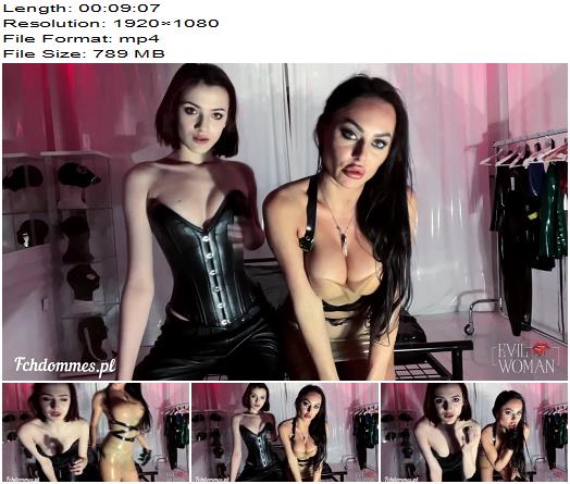 Evil Woman  Mind Fuck Fantasy With Two Domme preview