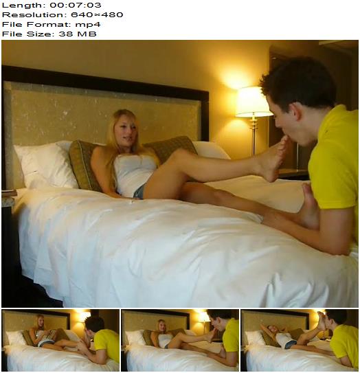 Humiliation Princess Renes  Clips Foot Slave Foot Kisses Sniffs and Licks preview